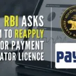 Paytm can now resubmit the application within 120 calendar days for the payment aggregator services