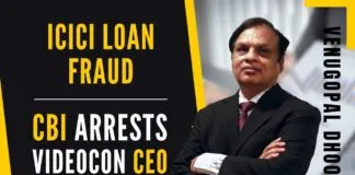 A few days earlier, the agency had arrested former ICICI Bank’s chief executive officer Chanda Kochhar and her husband Deepak Kocchar