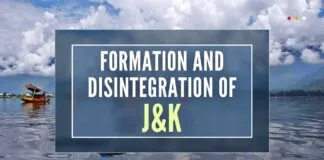 The ongoing process of disintegration of J&K -- its division into two UTs and creation of Ladakh as a UT out of the erstwhile J&K State -- has to be viewed in this context