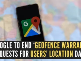 Google reported several years ago that geofence warrants make up 25 per cent of all warrants it receives each year